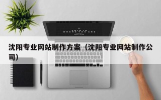 余姚沈阳专业网站制作方案（沈阳专业网站制作公司）